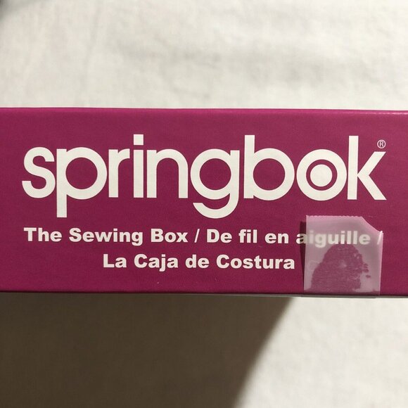 Springbok Puzzle 500 Pcs Jigsaw Sewing Box Button Thread Complete Difficult Hard - Picture 10 of 10